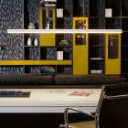 Weiße Pendelleuchte Modern, Sigma, 30W, 2700K LED