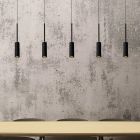 Schwarze Pendelleuchte Modern, Tubule