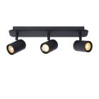 Schwarze Deckenstrahler Badezimmer Modern, Lennert, IP44