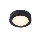 Schwarze Deckenlampe Modern, Brice, 11W, 3000K LED, IP44