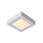 Weiße Deckenlampe Modern, Brice, 15W, 3000K LED, IP44