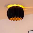 Schwarze Deckenlampe Modern, Spencer