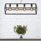 Schwarze Pendelleuchte Modern, Fabian