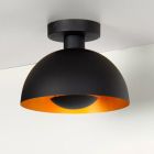 Schwarze Deckenlampe Modern, Siemon