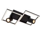 Schwarze Deckenlampe Modern, Arianne