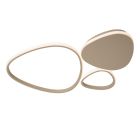 Taupe Deckenlampe Modern, Samling, 30W, White Switch LED