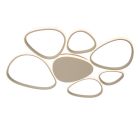 Taupe Deckenlampe Modern, Samling, 72W, White Switch LED