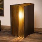 Goldene Tischleuchte Retro, Extravaganza Livret, mit Schalter