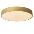 Goldene Deckenlampe Modern, Unar, 24W, 2700K LED, 3-stufig dimmbar