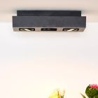 Schwarze Deckenstrahler Modern, Xirax