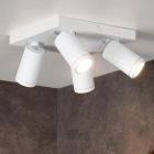 Weiße Deckenstrahler Modern, Taylor, IP44