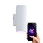 Moderne Smart Wandleuchte Weiß, Elena, 9W, RGBW