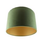 Grüne Lampenschirm Madelyn, Stoff, modern