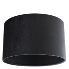 30 cm Samt Lampenschirm Anthrazit, Rody