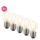 Melchis E27 LED Kugellampe, 2700k, 4w, Dimmbar