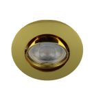 Goldene moderne Mini Einbaustrahler Aluminium, Lenx