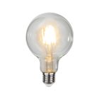 Dimmbare E27 LED-Filament Lampe G95, 4,7W, 2700K