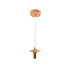 Metall Pendelleuchte ohne Schirm Bronze, Minne