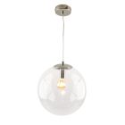 Design Pendelleuchte Nickel, Dolf