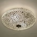 Transparente Mosaik Deckenlampe Orientalisch, Louay