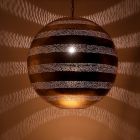 Goldene Pendelleuchte Orientalisch, Nimra