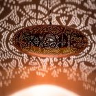 Kupfer Pendelleuchte Orientalisch, Zina