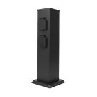 Gartensteckdose mit 4 Steckdosen