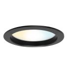 Schwarze Downlight Aluminium, Otmar, 15W, White Switch LED, IP22