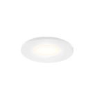 Weiße Mini Einbaustrahler Aluminium, Philomena, 1,5W, 2700K LED, IP44