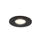 Schwarze Mini Einbaustrahler Aluminium, Philomena, 1,5W, 3000K LED, IP44