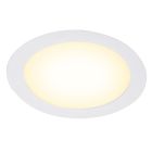 Weiße Downlight Aluminium, Umbriel, 3W, 3000K LED, IP44