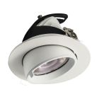 Weiße Downlight Aluminium, Anjuli, 20W, White Switch LED