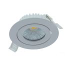 Weiße Downlight Aluminium, Wimke, 5W, RGBW LED, IP54