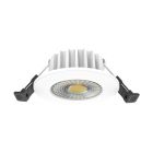 Weiße Downlight Aluminium, Hobie, 6W, White Switch LED, IP65