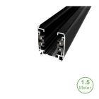 3-Phasen-Schiene, 1,5 Meter, schwarz, Pro