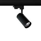 Schwarzer 3-Phasen-LED-Schienenstrahler Esmiralda, 20W, 3000K, Pro