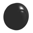 Schwarzer LED-Bodendimmer - 0-50 W