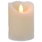 LED Fackelkerze 17 cm, creme