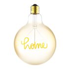 Dimmbare E27 LED-Lampe mit home-Filament, G125, 4,5w, 1800K (Kerzenlicht)