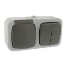 Q-Link Kombinationsbuchse und Schalter, spritzwassergeschützte Serie Schutzerde