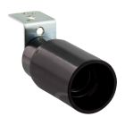 Passend für E14 mit rechtwinkliger Halterung, schwarz