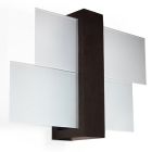 Glas Wandleuchte Braun, Fouzia