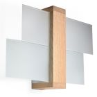 Glas Wandleuchte Braun, Fouzia