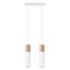 Aluminium Pendelleuchte Braun, Francesca