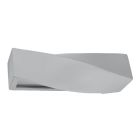 Glas Up down Wandleuchte Grau, Annick