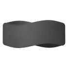 Aluminium Up down Wandleuchte Schwarz, Keely