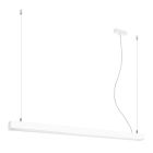 Aluminium Pendelleuchte Weiß, Mascha, 38W, 3000K LED