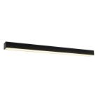 Aluminium Deckenleuchte Schwarz, Mascha, 38W, 3000K LED