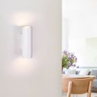 Weiße Wandleuchte Modern, Kaso