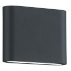 Anthrazit Außenleuchte Modern, Bridlington, 2,5W, 3000K LED, IP54